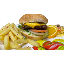 برغر دجاج دبل وجبة